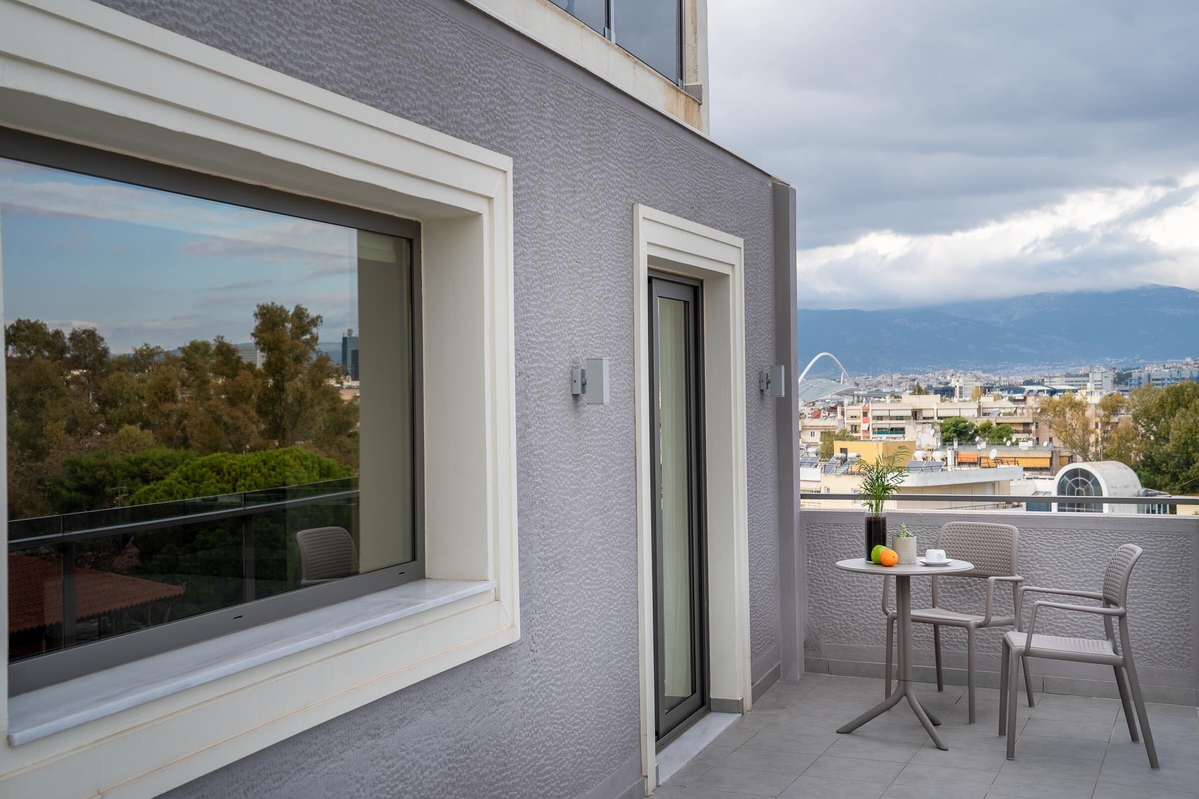 comfort single room, 1 single bed, city view | terrace/patio