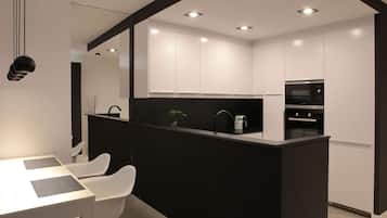 Elite Apartment (Vip) | Living area | Flat-screen TV