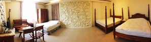 Luxury Penthouse, 1 Bedroom, Non Smoking, Ensuite | Premium bedding, individually decorated, desk, blackout curtains