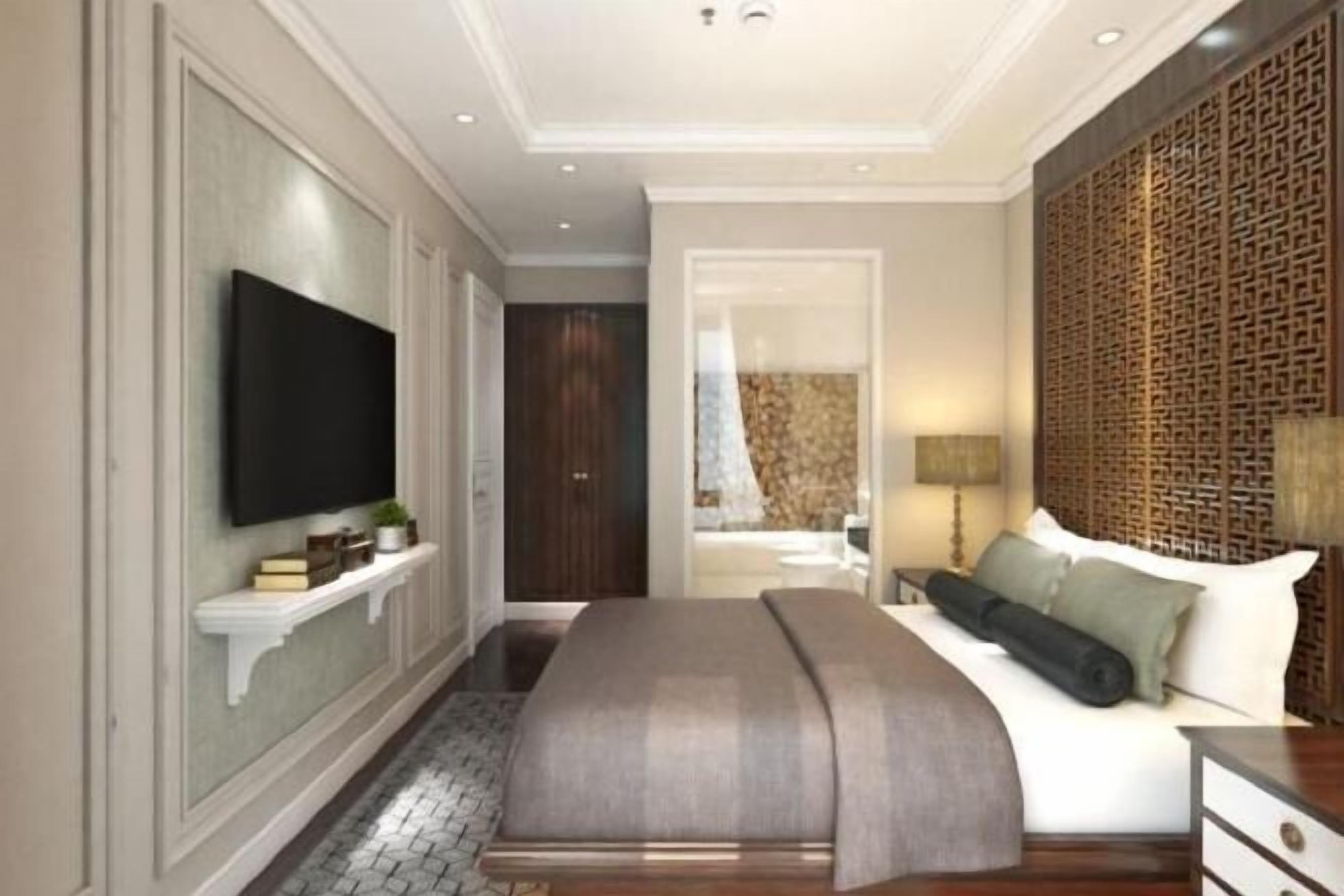 Minibar, in-room safe, desk, blackout curtains