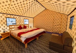 Deluxe Tent, 1 Double Bed, Non Smoking, Valley View | View from room - TIH Magpie Camp (Leh)