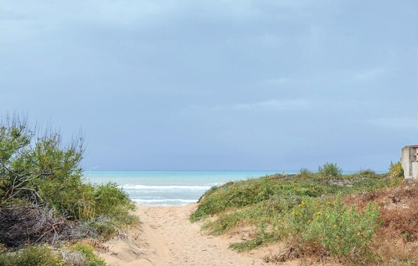 Nära stranden och fiske