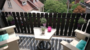 Appartement, 1 slaapkamer, balkon | Kameruitzicht