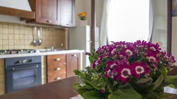 Apartment, 1 Bedroom | Living area | LCD TV