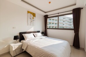 One Bedroom Apartment  | 1 bedroom, blackout drapes, free WiFi, bed sheets - Maldives Resort by PSR ASIA (Pattaya)