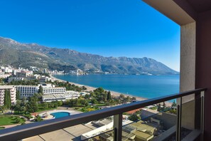 Basic Apartment, 1 Queen Bed with Sofa bed, Non Smoking, Sea View | Balcony view