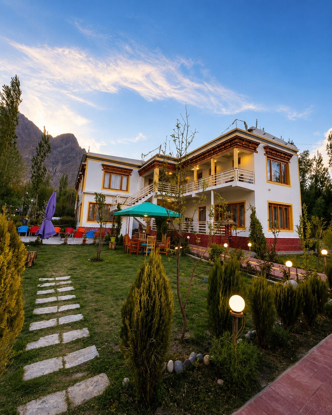 Front of property
