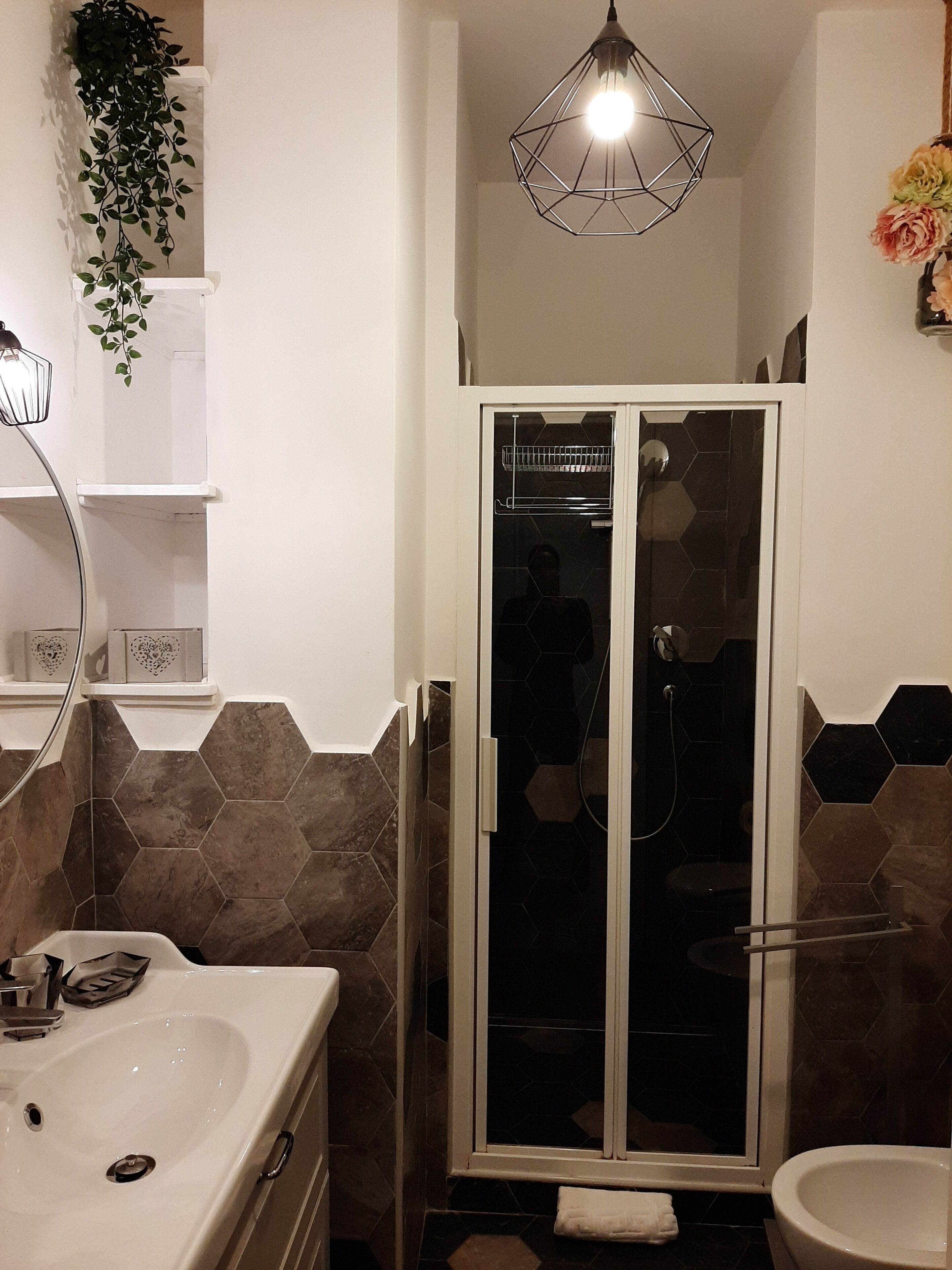 Chambre Double (Peonia) | Salle de bain