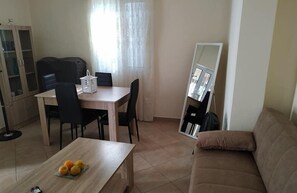 32-inch plasma TV with satellite channels, TV, tablet - Alkioni Sea View (Sitia)