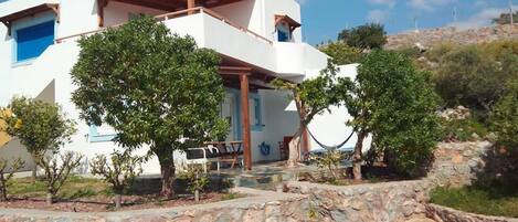 Façade de l’hébergement