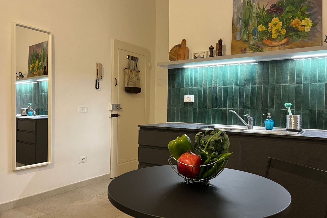 Fridge, stovetop, cookware/dishes/utensils