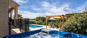 Villa familiar en la región vinícola