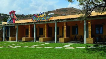 Overnatningsstedets facade
