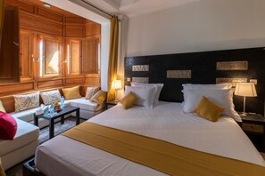 Deluxe Room (Quartz) | Blackout drapes, soundproofing, iron/ironing board, free WiFi - Villa Riad Les Deux Golfs (Marrakech)