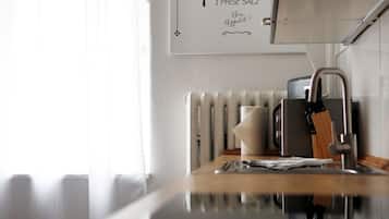 Apartment, 2 Bedrooms | Private kitchen | Fridge, microwave, stovetop, dishwasher