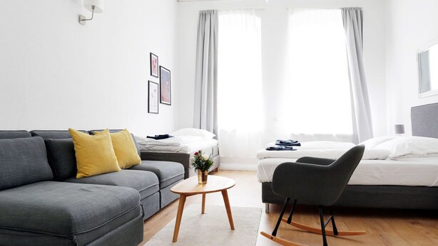 Appartement, 2 slaapkamers | Dineren op de kamer