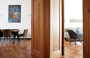 Apartment, 3 Bedrooms | Living area