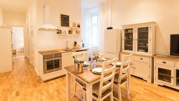 Private kitchen - RockChair Apartments Kamminer Straße (Berlin)