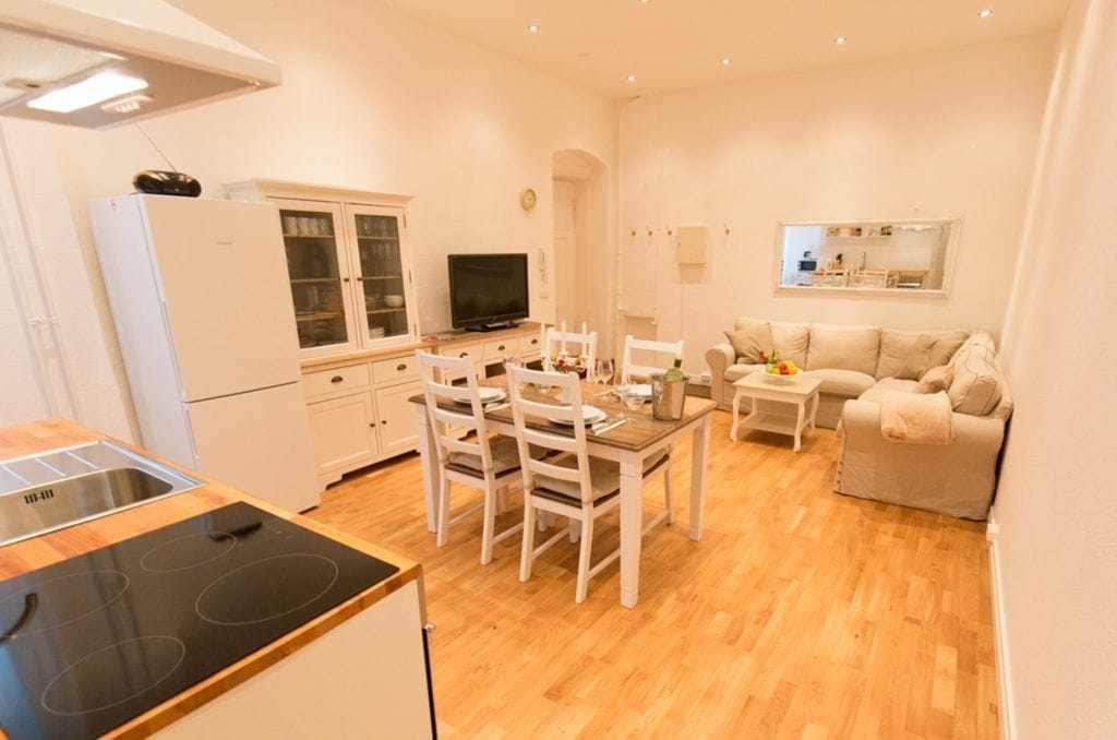 Apartment, 2 Bedrooms | Living area | Flat-screen TV