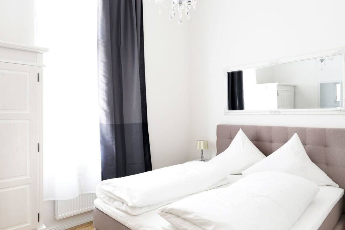 Blackout drapes, iron/ironing board, rollaway beds (surcharge)