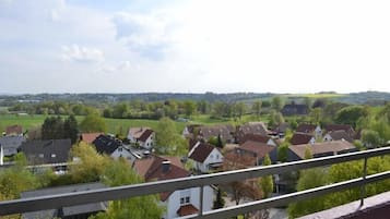 Blick vom Balkon