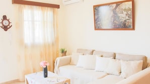 Apartment | Living room | Flat-screen TV - Arkasa riverside apartment (Karpathos)