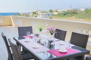 Apartment | Balcony - Arkasa riverside apartment (Karpathos)