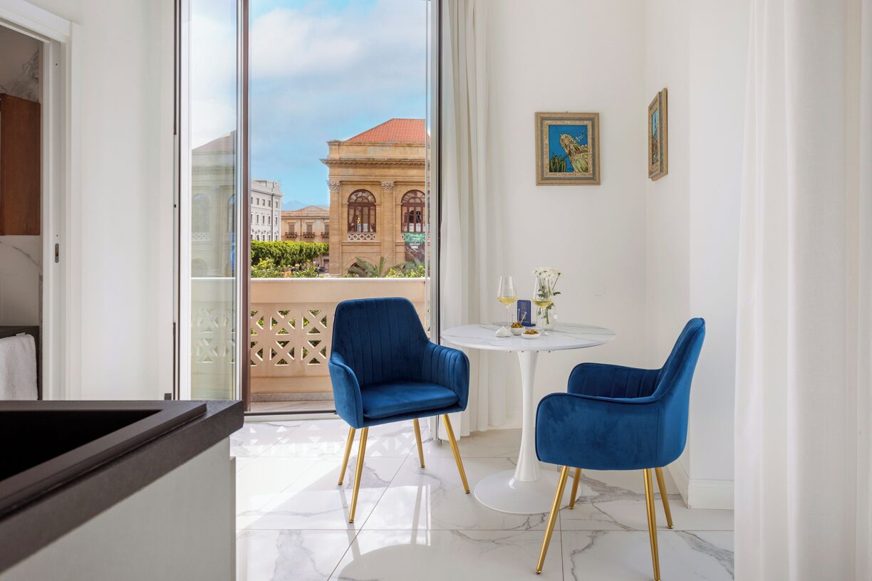 Superior Deluxe Apartment | Bettwäsche aus ägyptischer Baumwolle, hochwertige Bettwaren