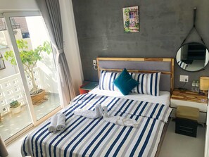 Standard Double Room, Balcony | Desk, free WiFi, bed sheets