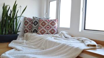 Smart TV, fireplace, Netflix