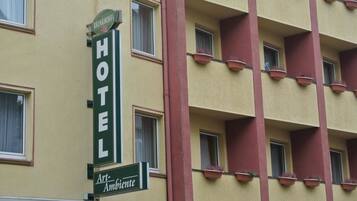 Fassade der Unterkunft