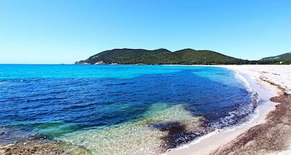 Appartement pour 4 au calme. Vue mer et maquis