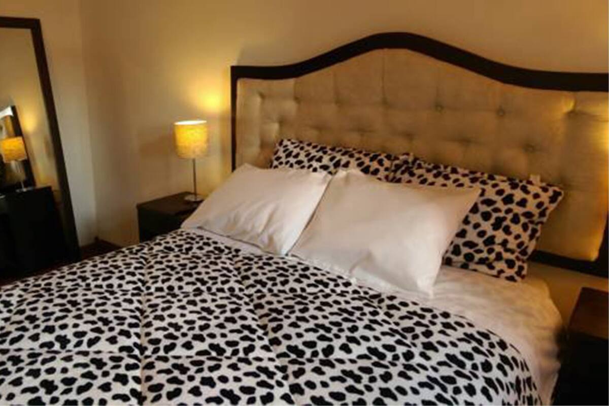 Double Room, 2 Double Beds, City View | In-room safe, iron/ironing board, free WiFi