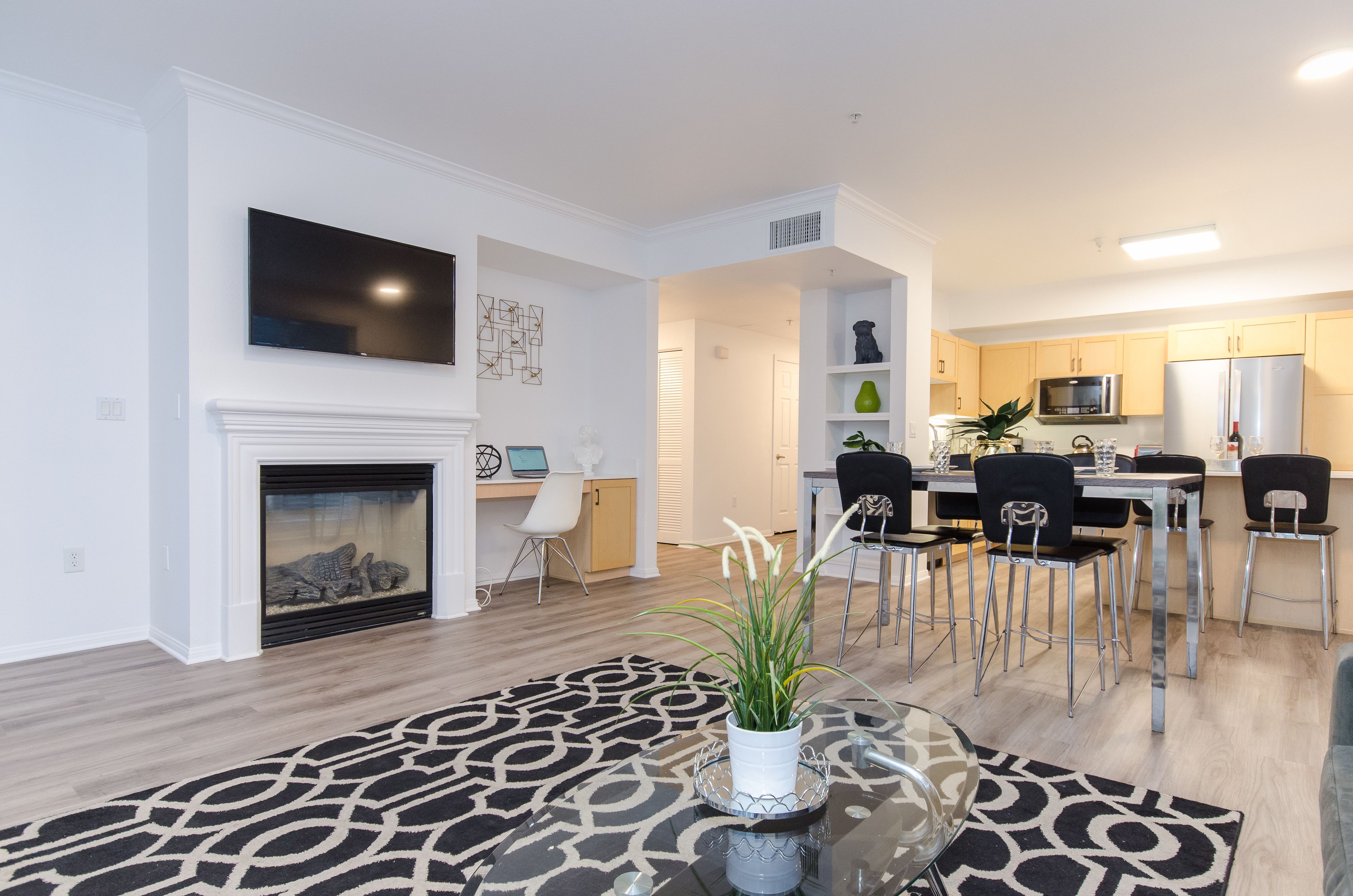 Exclusive Apartment, Multiple Beds, Non Smoking | Living area | TV