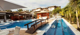 Ap. 3/4 Duplex Mobiliado completo na Praia do Forte