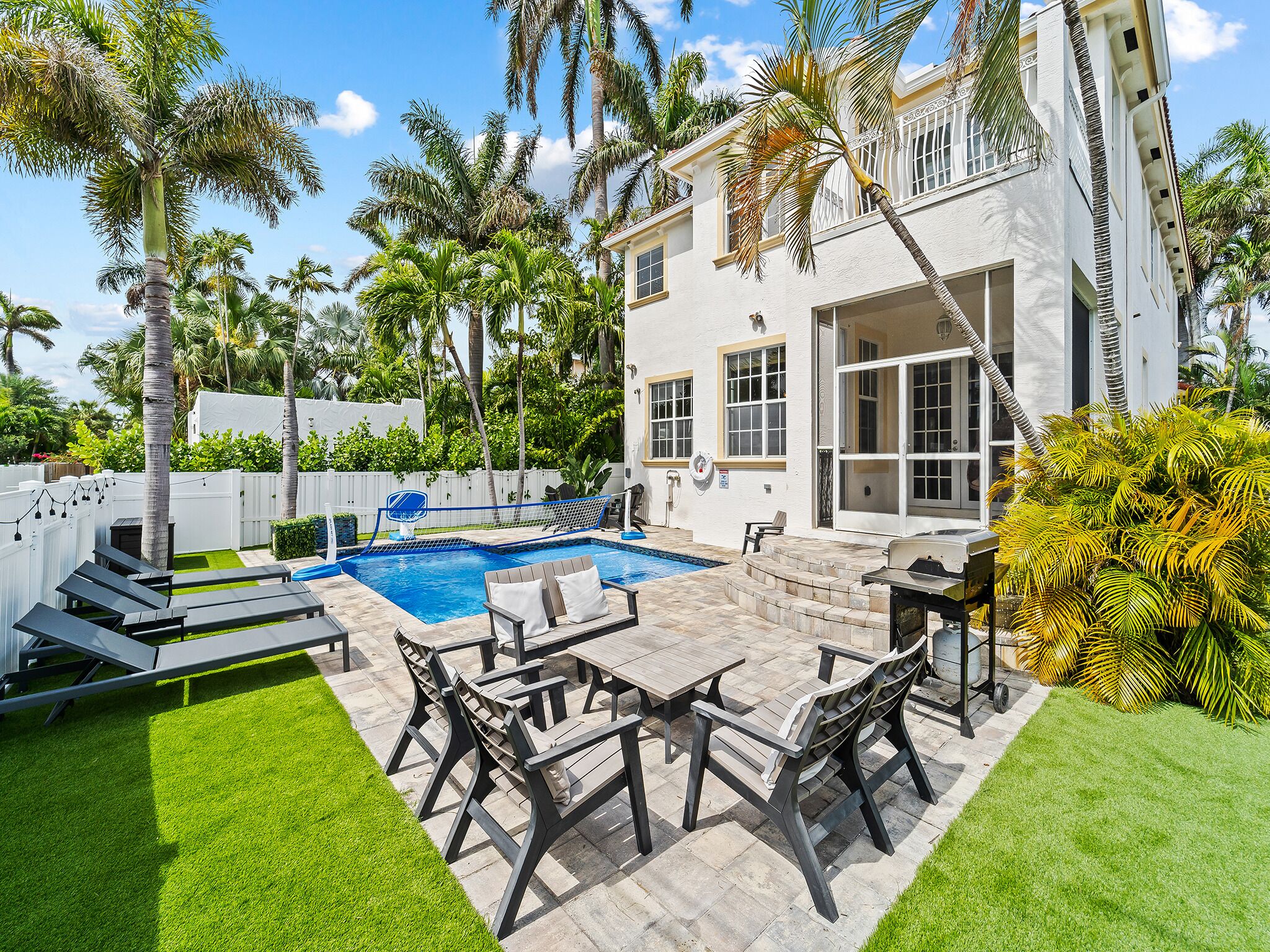 Walk to Beach 4BR Home w/ Heated POOL & Game Room!