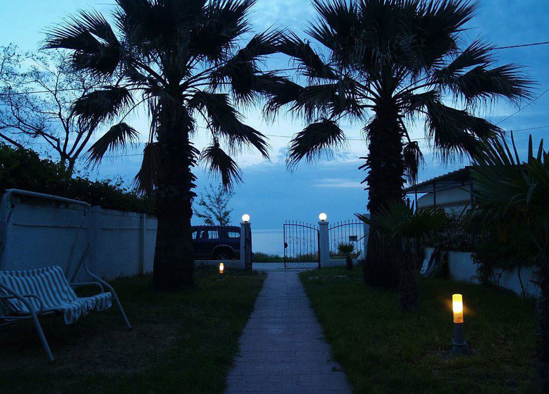 Enceinte de l’hébergement