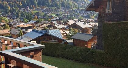 Neu renoviertes Luxus-Studio Morzine, 1. Stock, für 4/5 Personen, zentral gelegen