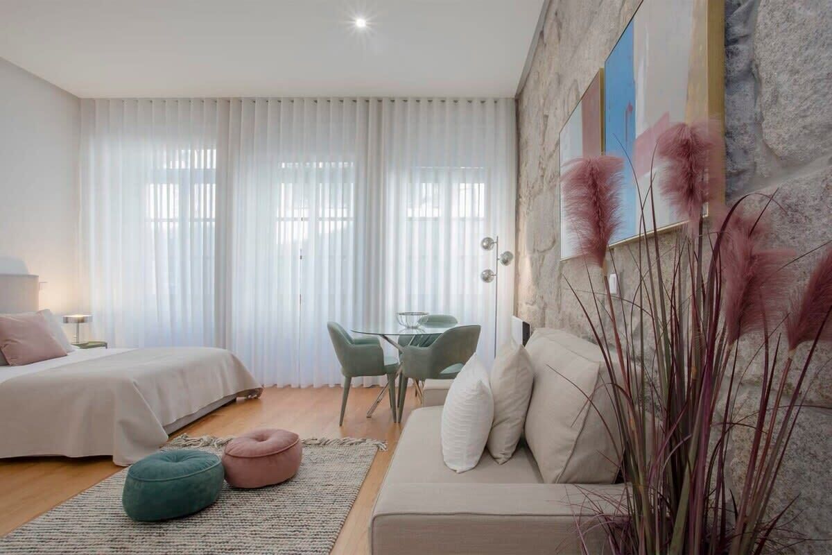 1 室のベッドルーム、アイロン / アイロン台、WiFi、ベッドシーツ