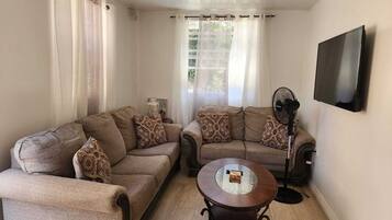 42-inch Smart TV with cable channels