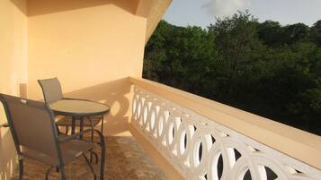 Apartment, 1 Queen Bed, Non Smoking, Mountain View | Blackout drapes, iron/ironing board, WiFi (free), individually furnished