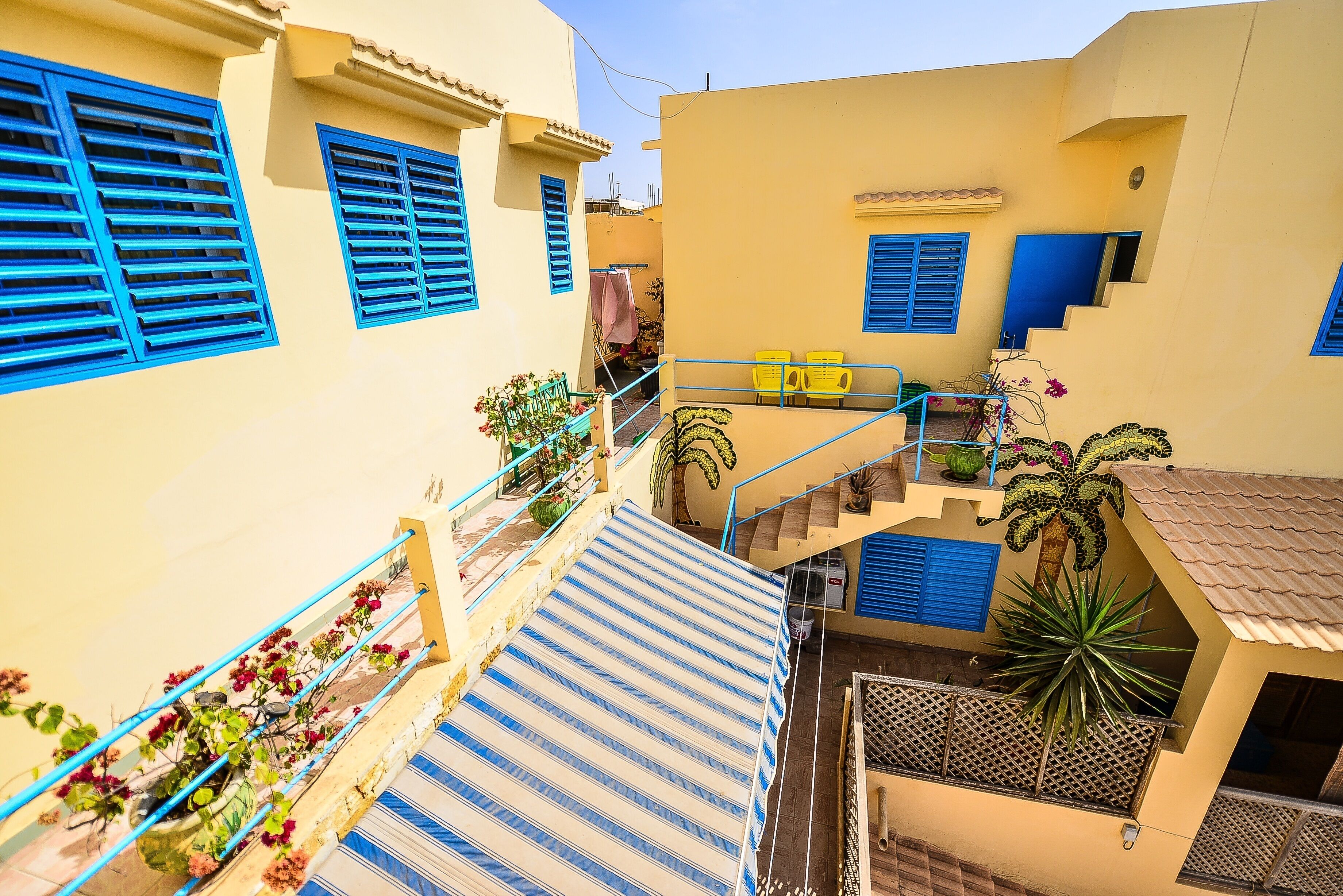 Overnattingsstedets uteområder