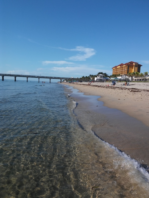 Sun-loungers, beach towels