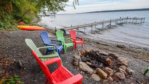Beach - Bufflehead Bungalow: Family Fun across from Cayuga Lake! (Ovid)