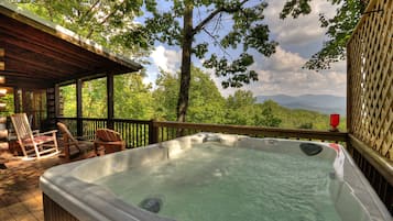 Idromassaggio all'aperto