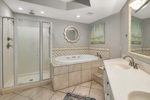 Shower, towels