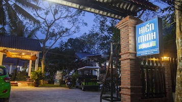 Front of property - evening/night