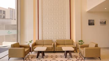 Sala de estar en el lobby