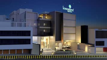 Fachada de la propiedad