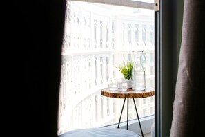 Exklusiv studio | Balkongutsikt